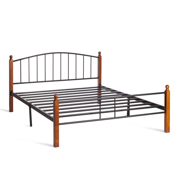 Кровать двуспальная AT 915 (металлический каркас) + основание (160см x 200см) фото № 2