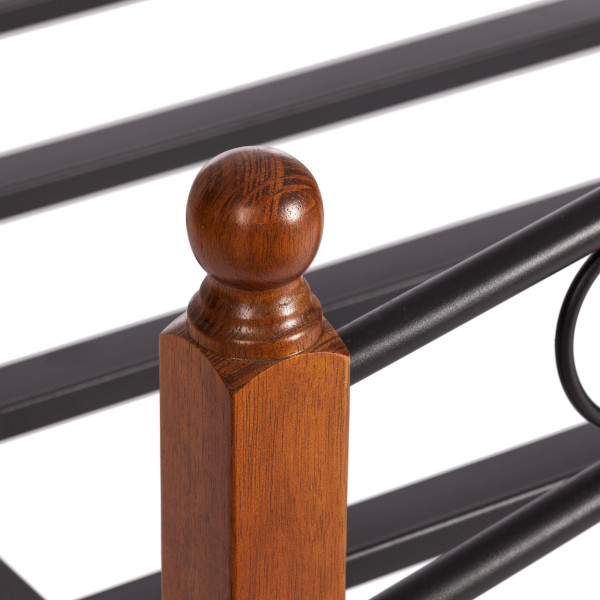 Кровать AT 8077 (металлический каркас) + металлическое основание (160см x 200см) фото № 7