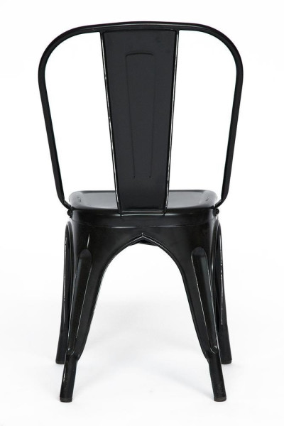 Стул металлический Secret De Maison «Loft Chair» (Лофт Чаир) (mod. 012 Black) (Черный «Лофт») фото № 4