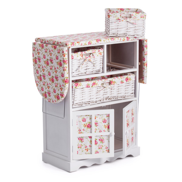 Гладильный комод с 3-я корзинами Secret De Maison CAMPANARD белый (Белый) фото № 3