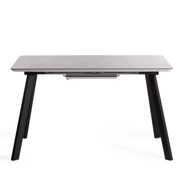 Стол обеденный DARWIN Мрамор светлый/Черный фото № 2