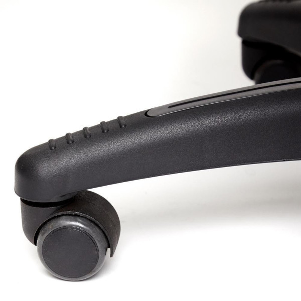 Кресло офисное TetChair «Duke» (Искусств. корич. кожа + бронзовая сетка) фото № 15