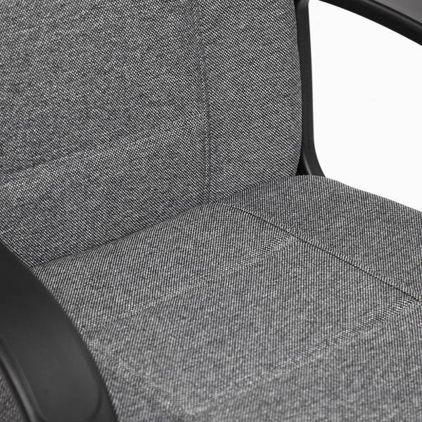 Кресло офисное TetChair CH 747 (Серая ткань) фото № 8