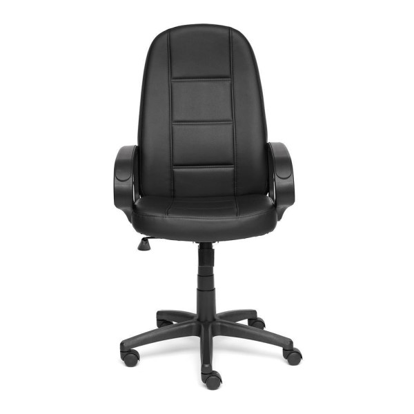 Кресло офисное TetChair CH 747 (Искусственная черная кожа) фото № 4