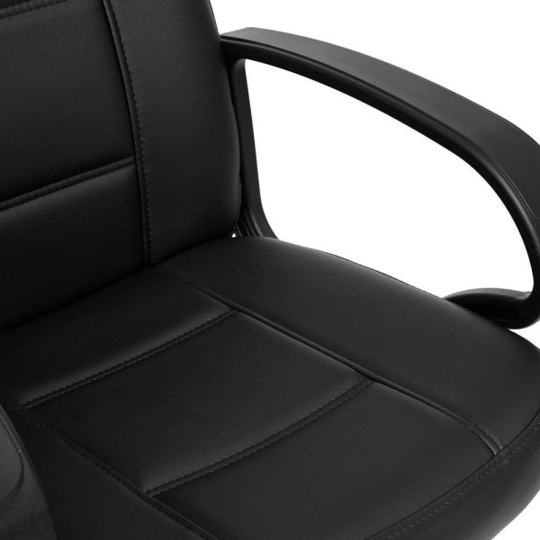Кресло офисное TetChair CH 747 (Искусственная черная кожа) фото № 5