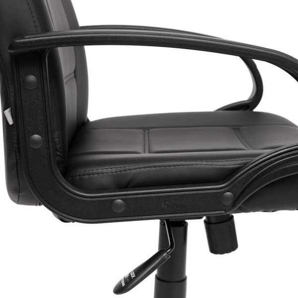 Кресло офисное TetChair CH 747 (Искусственная черная кожа) фото № 7