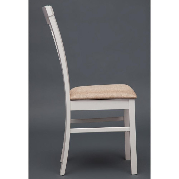 Стул с мягким сиденьем «Гермес» (Hermes) (Ivory white/слоновая кость) фото № 3