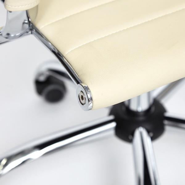 Кресло офисное TetChair «Urban» (Искусств. бежевая кожа) фото № 5