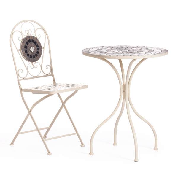 Стул Secret de Maison VICENZA (mod. PL08-7451RV) (белый/плитка "калейдоскоп") фото № 6