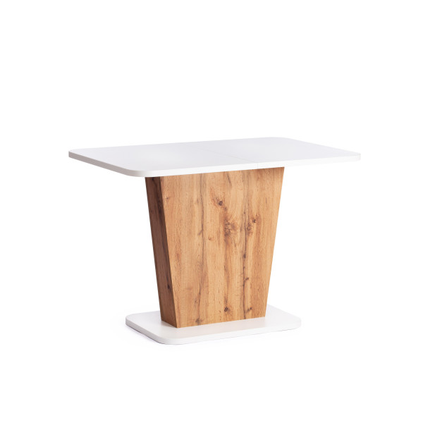 Стол обеденный GENT (Дуб вотан/Белый) фото № 4