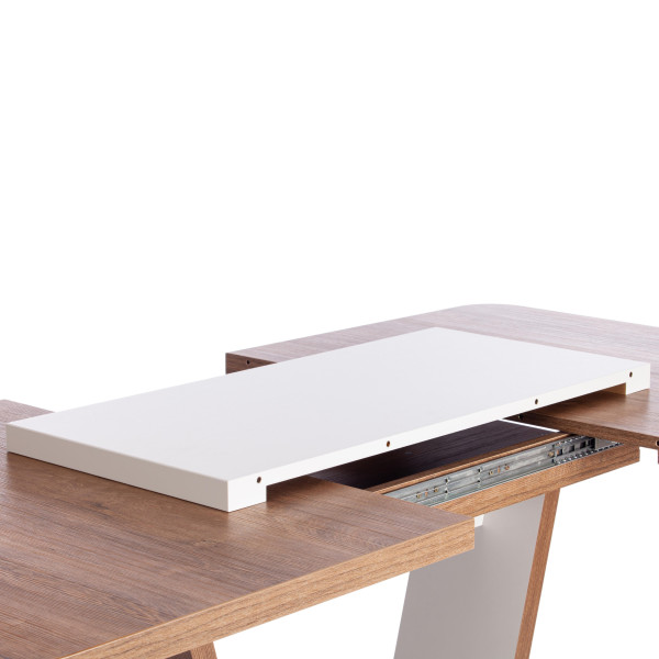 Стол обеденный VOX (Дуб Канзас/Пепел) фото № 12