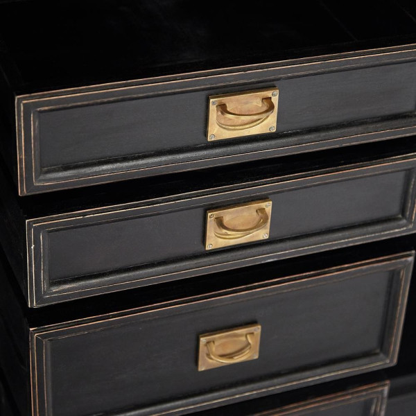 Буфет Secret de Maison «Black Label» (mod. WA-0021) (черный/натуральный) фото № 3