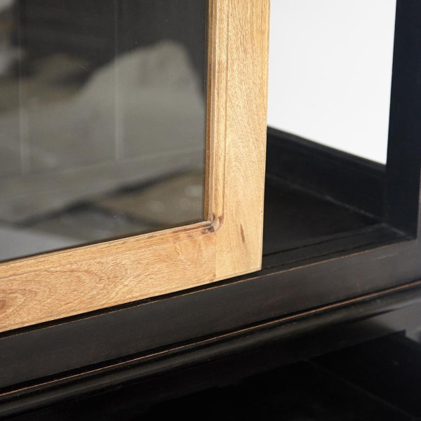 Буфет Secret de Maison «Black Label» (mod. WA-0021) (черный/натуральный) фото № 5