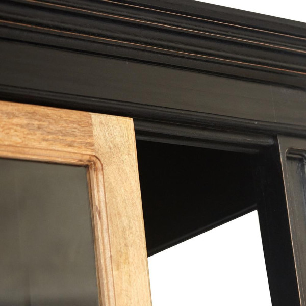 Буфет Secret de Maison «Black Label» (mod. WA-0021) (черный/натуральный) фото № 8