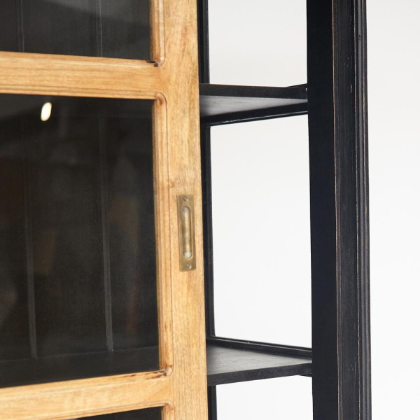 Буфет Secret de Maison «Black Label» (mod. WA-0021) (черный/натуральный) фото № 9