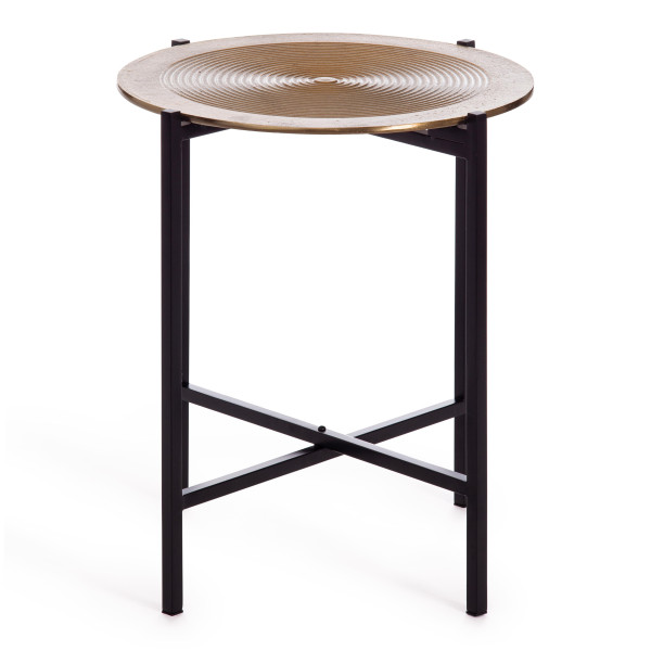 Столик кофейный Secret De Maison BLOOM ( mod. 11873-B ) (черный/античная медь) фото № 2