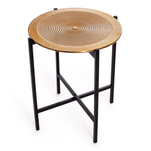 Столик кофейный Secret De Maison BLOOM ( mod. 11873-B ) (черный/античная медь) фото № 3