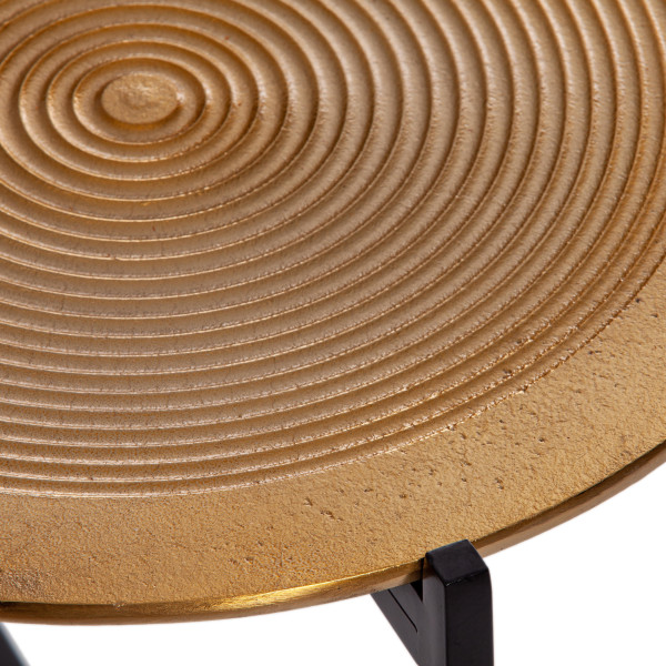 Столик кофейный Secret De Maison BLOOM ( mod. 11873-B ) (черный/античная медь) фото № 6