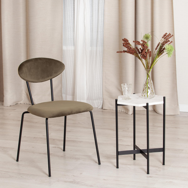 Столик кофейный Secret De Maison FENDY ( mod. 11980 ) (алюминиевый сплав/мрамор) фото № 7