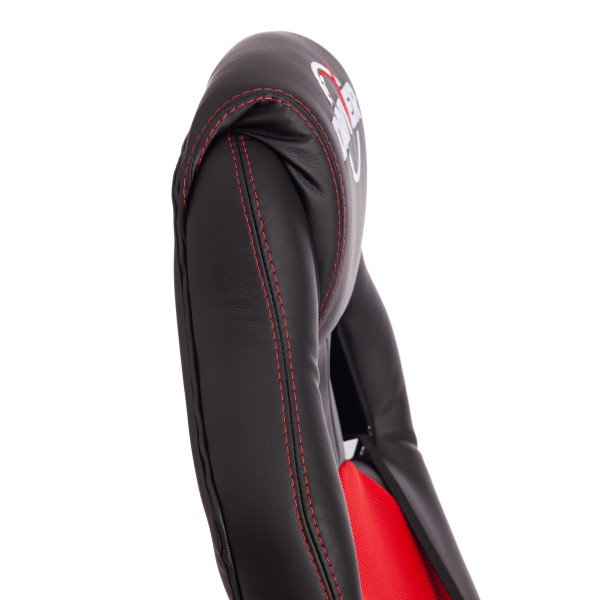 Кресло DRIVER (22) (кож/зам/ткань, черный/красный, 36-6/TW-08) фото № 11