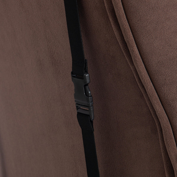 Кресло DRIVER (22) (флок/ткань, коричневый, 6/TW-24) фото № 13