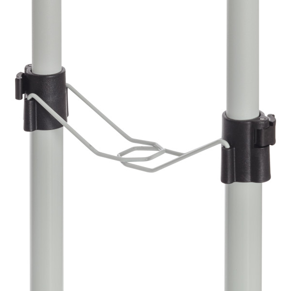 Вешалка JET (черный/светло-серый/хром) фото № 4