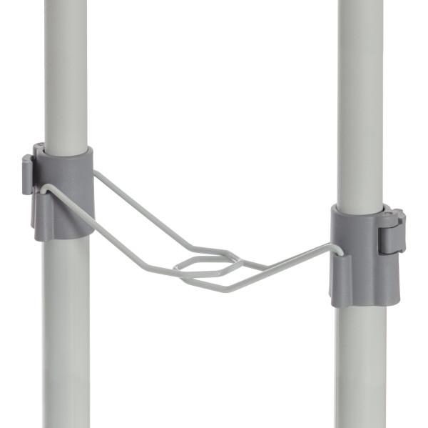 Вешалка JET (темно-серый/светло-серый/хром) фото № 4