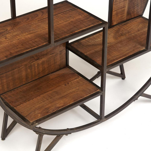 Шкаф книжный Secret de Maison «Stube» (mod. G05515A) (Натуральный) фото № 2