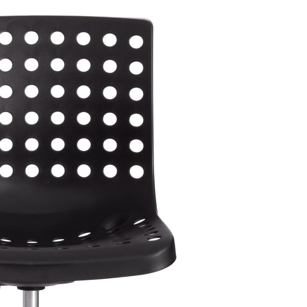 Офисное кресло SKALBERG OFFICE (mod. C-084-B) металл/пластик, 46 х 59 х 75-90 см, Black (черный) фото № 6