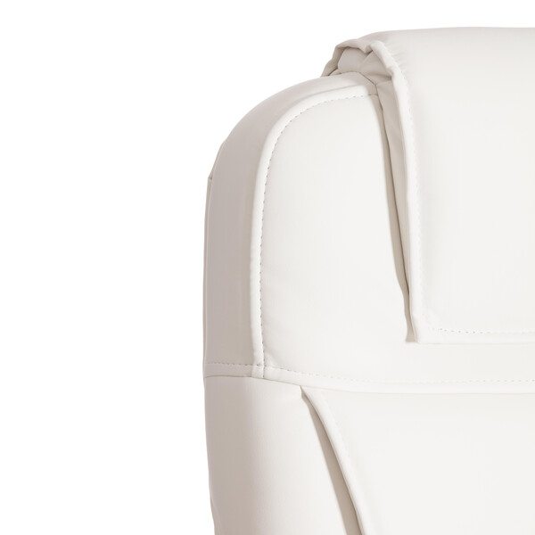 Кресло BERGAMO хром (22) кож/зам, белый, 36-01 фото № 13