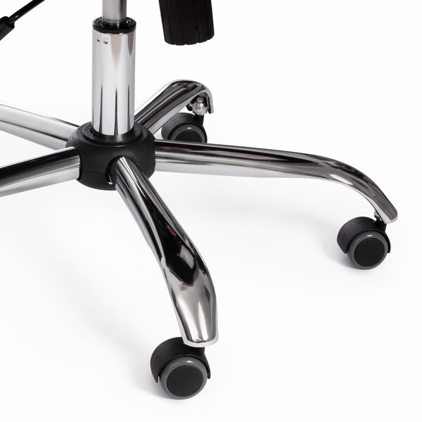 Кресло BERGAMO хром (22) кож/зам, белый, 36-01 фото № 15