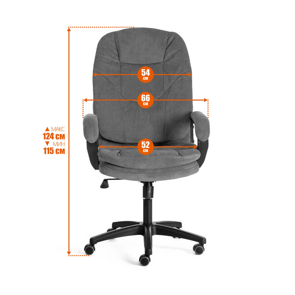 Кресло Comfort Lt/Комфорт Лт (22) кож/зам, коричневый, 36-36 фото № 18