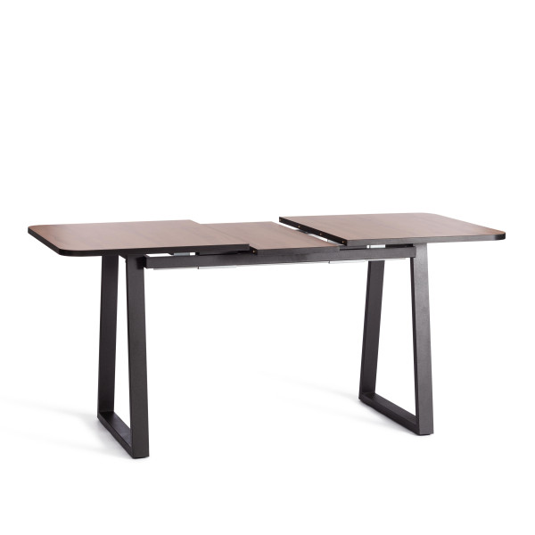 Стол MALTIDO ЛДСП/HPL/металл, 130 х 75+30 х 75 см, Дуб Вотан/чёрный фото № 5