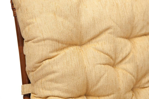 Кресло-качалка из ротанга «Андреа релакс медиум» (Andrea relax medium) + Подушка (Pecan washed) фото № 9