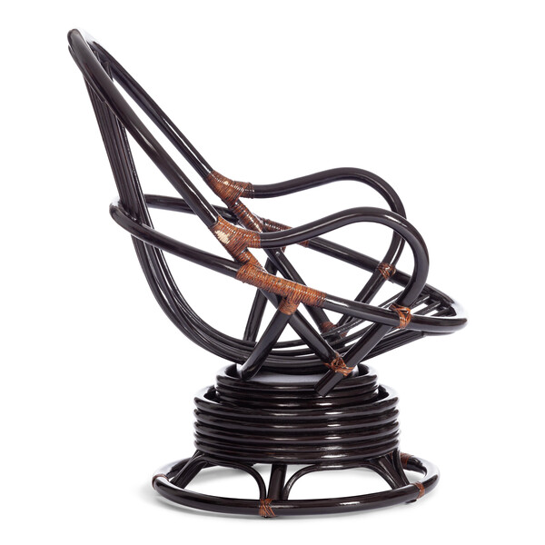 Кресло вращающееся "FLORES" 5005 /без подушки/ Античный коричневый фото № 2