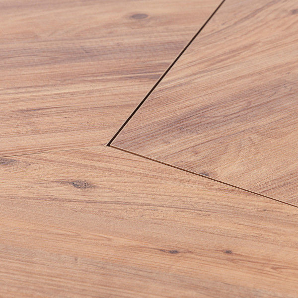 Стол складывающийся YOOP (mod. 1212) ЛДСП+меламин/металл,  100 x 100 x 72 см, сосна/чёрный фото № 3