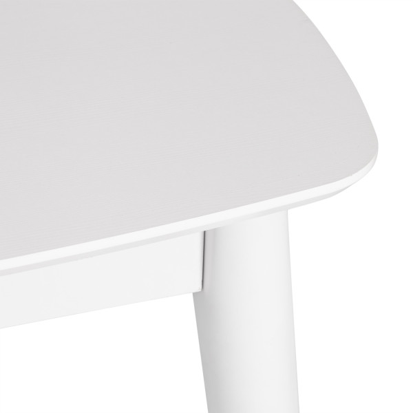 Стол-автомат RAMBO (mod. 1193) МДФ/пластик,  130+30 x 80 x 75 см, white (белый) фото № 10