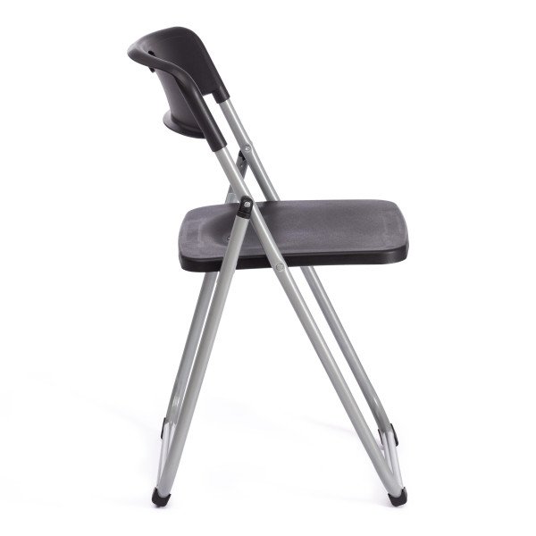 Стул складной FOLDER (mod. 3017H) каркас: металл, сиденье/спинка: пластик, 49 x 46.5 x 73.5 см, black (черный) / grey (серый) фото № 2