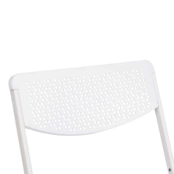 Стул складной FOLDER (mod. 3016) каркас: металл, сиденье/спинка: пластик, 48,5 х 48 х 82,5 см, white (белый) фото № 7