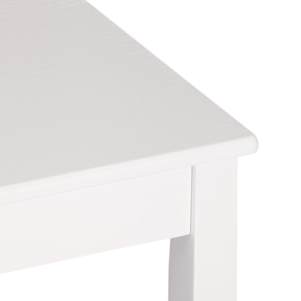 Стол MOSS бук, мдф, 68 х 110 х 75 см, white (белый) фото № 6