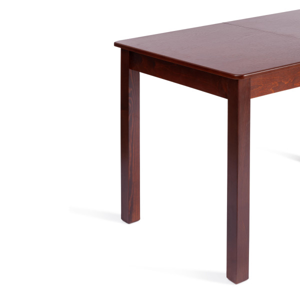 Стол MOSS раздвижной  бук, мдф, 110+30 x 68 x 75 см, Cappuchino фото № 9