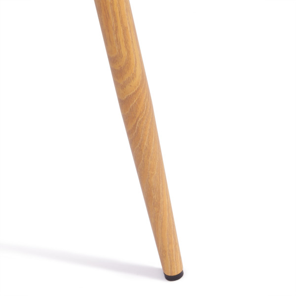 Стул BREEZE (mod. 4724) вельвет/металл, 44 х 53 х 87 см, Light beige (светло-бежевый) HLR1 / натуральный фото № 8