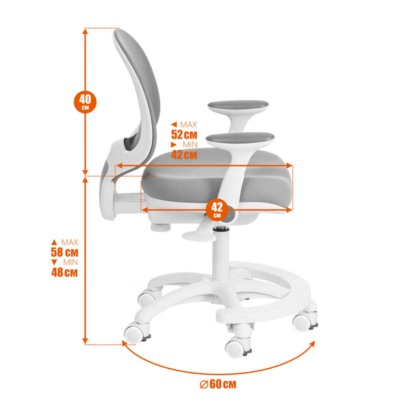 Кресло Rainbow/Рейнбоу розовый фото № 17