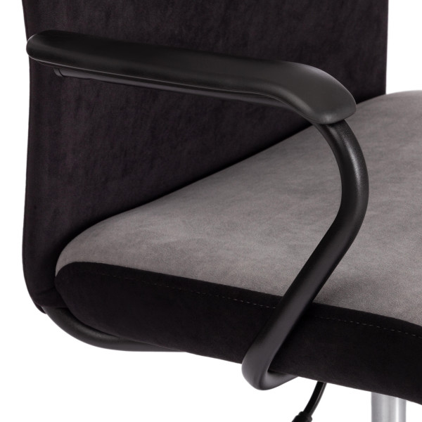 Кресло FLY флок , серый/черный, 29/35 фото № 7