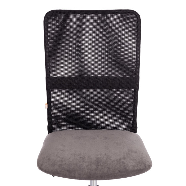 Кресло START флок/ткань, серый/черный, 29/W-11 фото № 6