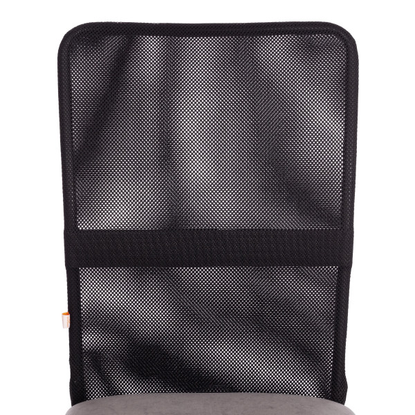 Кресло START флок/ткань, серый/черный, 29/W-11 фото № 7