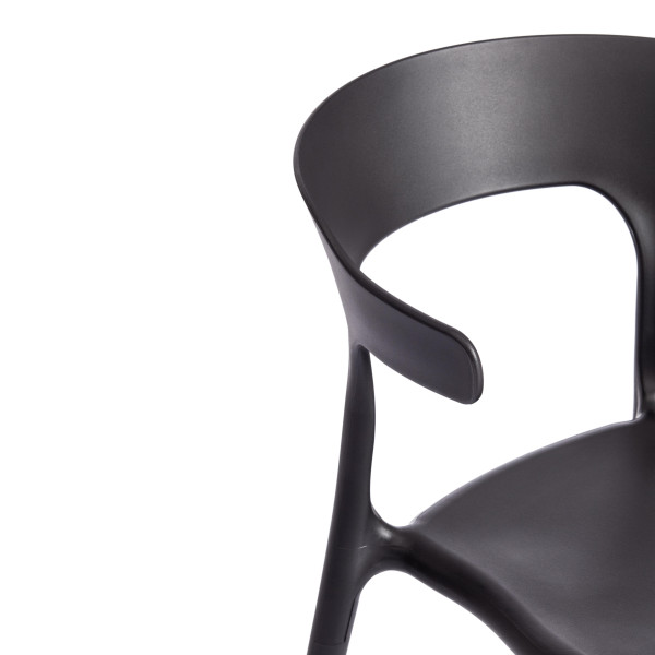 Стул TON (mod. PC33) пластик, 49 x 52 x 74 см, Black (черный) 05 фото № 7