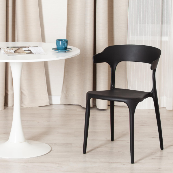 Стул TON (mod. PC33) пластик, 49 x 52 x 74 см, Black (черный) 05 фото № 8