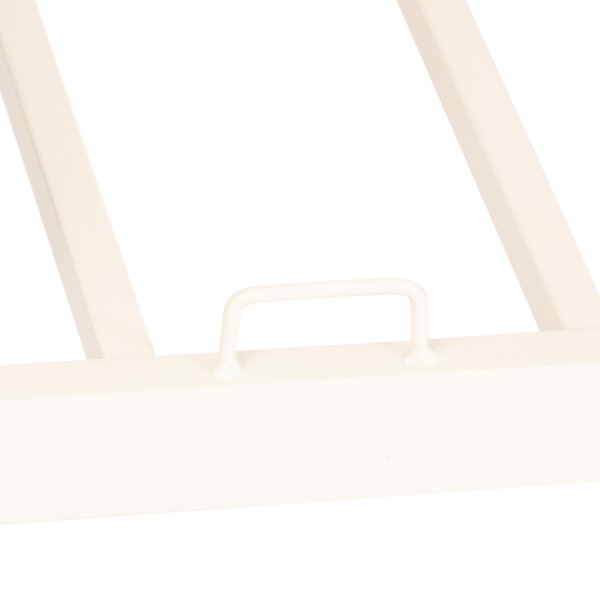 Кровать Federica (mod. AT-881) дерево гевея/металл, 90*200 см (Day bed), Белый (butter white) фото № 8