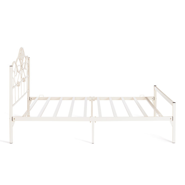Кровать Federica (mod. AT-881) дерево гевея/металл, 160*200 (Queen bed), Белый (butter white) фото № 3